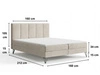 Boxspringbett mit Bettkasten 160x200 Vendi cremig