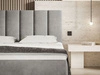 Boxspringbett mit Bettkasten 160x200 Cascada Dunkelblau