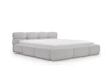 Polsterbett mit Bettkasten und Bettrost 160x200 Sweet Low Grau