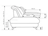 Ecksofa L-Form Rechts mit Schlaffunktion und Bettkasten Hannover Beige