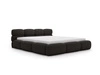 Polsterbett mit Bettkasten und Bettrost 200x200 Sweet Low Schwarz