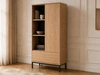 Regal mit Schublade und Türen Soroko Hickory