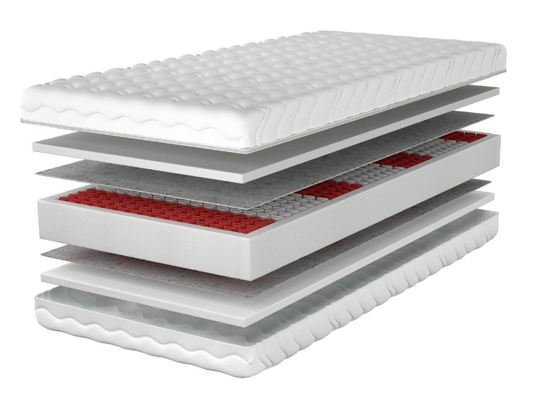 Taschenfederkernmatratze Multipocket mit Polyurethanschaum Verano 100x200