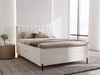 Boxspringbett mit Bettkasten 180x200 Primavera Creme