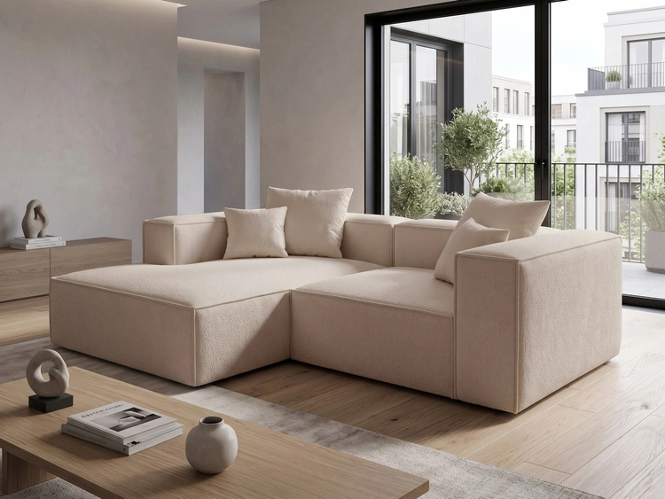 Ecksofa L Links Vellaro Beige