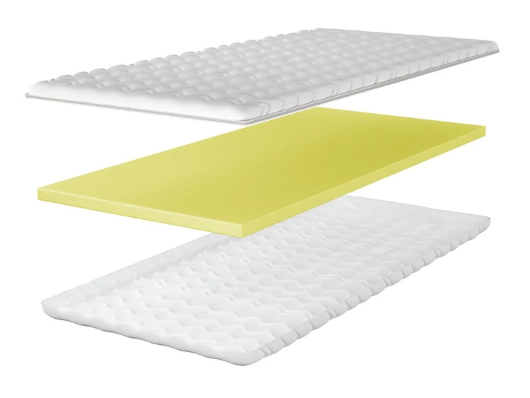 Matratzenauflage mit thermoelastischem Schaumstoff Visso 180x200
