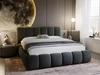 Polsterbett Ohne Bettkasten mit Lattenrost 120x200 Cloud Dunkelgrau