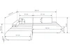 Ecksofa L-Form mit Schlaffunktion und Bettkasten Lisso Rechts Cremefarben