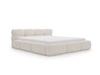 Polsterbett mit Bettkasten und Bettrost 180x200 Sweet Low Beige