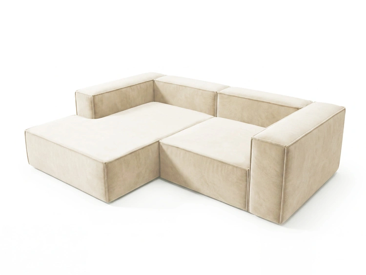 Ecksofa L Links Vellaro Creme