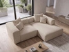 Ecksofa L Rechts Vellaro Beige