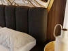 Polsterbett mit Bettkasten und Lattenrost 120x200 Cloud Bouclé-Stoff Schwarz
